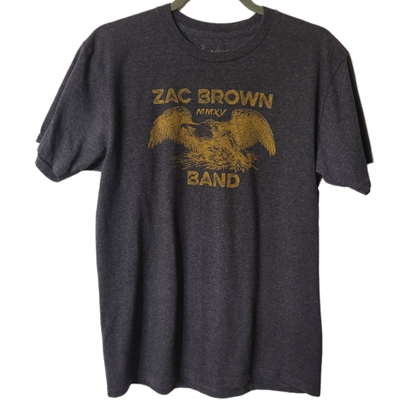 Southern Ground Other - Zac Brown Southern Ground Jekyll and Hyde 2015 Tour Tee Size Med Grey